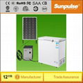 150L solar energy commercial Blast Freezer for Fish and Chicken with Competitive