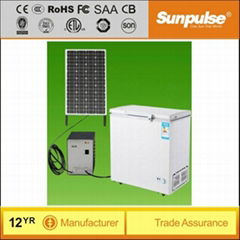 150L solar energy commercial Blast Freezer for Fish and Chicken with Competitive