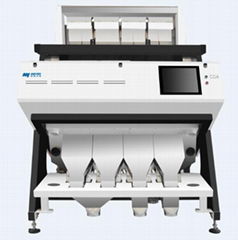 macadamia nuts color sorter with CCD optical sensor camera