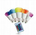 ST-QP06 IR remote control RGB light bulb  8