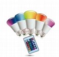 ST-QP06 IR remote control RGB light bulb  6