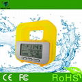 Energy saving and eco-friendly water power weather station clock 2