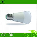 Christmas lighting E27 3w 5w color change led light bulb 2