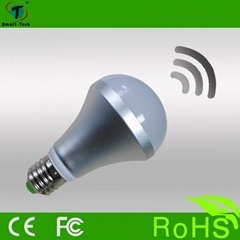 Energy saving and eco-friendly lighting microwave motion sensor led light bulb