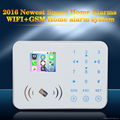 CG08 GSM+ WIFI Touch Screen Wireless Home Alarm System