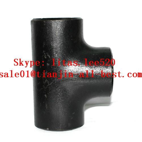 Carbon steel straight Tee forged iron pipe fittings  2
