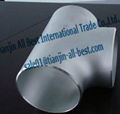 Stainless Straight Tee Steel pipe fittings Forged iron 2