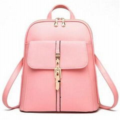 hot sale women PU backpack