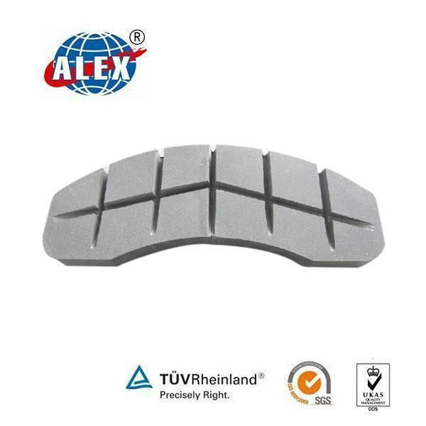 Rail brake pads 3