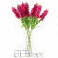 fake flowers rubber artificial flowers violet for home decoration 4