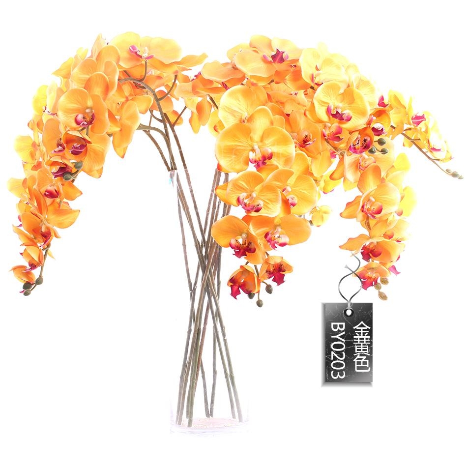 Wholesale China artificial silk 10 HEAD single branch The butterfly