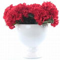 5 BIG heads  artificial  flower for
