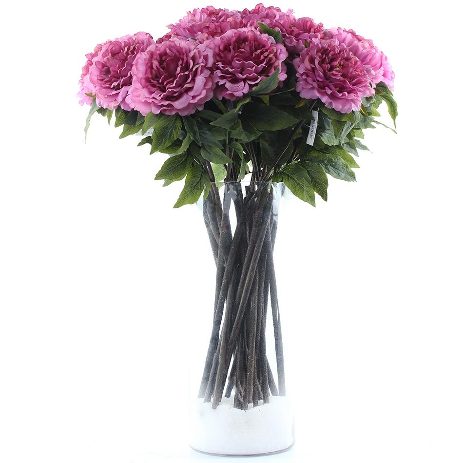 artificial flower Manufacturer supply art peony BY08 BES Trade