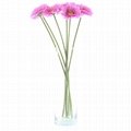 art Barberton Daisy Gerbera jamesonii Bolus artificial flower for home decor 5