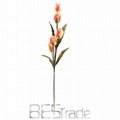 5  heads  artificial  flower tulip for bedroom decoration 4