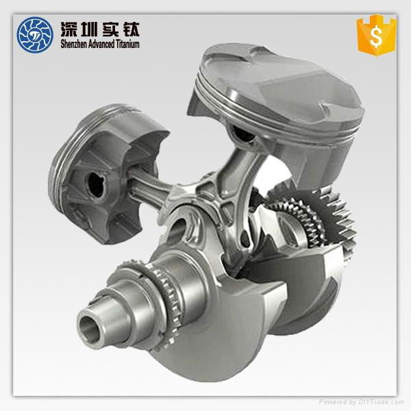 Titanium alloy aotumotive engine parts 3