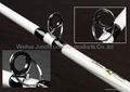 White Abu Garcia 6'9" MH Fishing Rod Baitcasting rod 2 Section Carbon Baitcast R 4