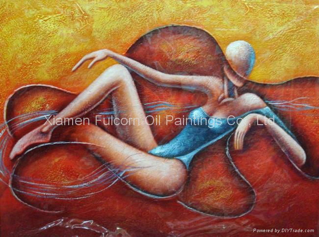 Canvas Art Abstract Oil Painting 4
