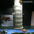 My dino-w3  The miniature leaning tower of pisa model 4