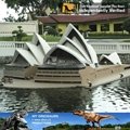 My dino-w3  Miniature architecture building Sydney opera house models 1