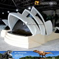 My dino-w3  Miniature architecture building Sydney opera house models 5