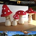My dino-w3 Indoor decoration artificial mushroom statues 4