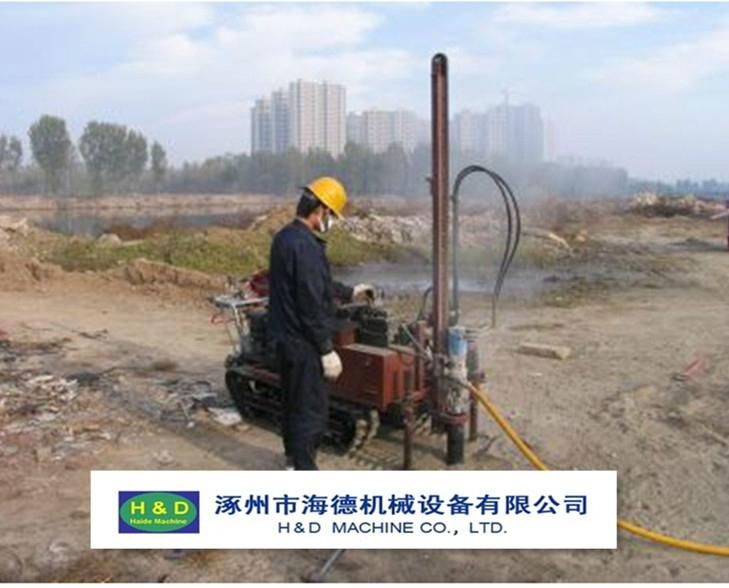 HD-C20 Mechanical Drive Crawler Drilling Rig 2