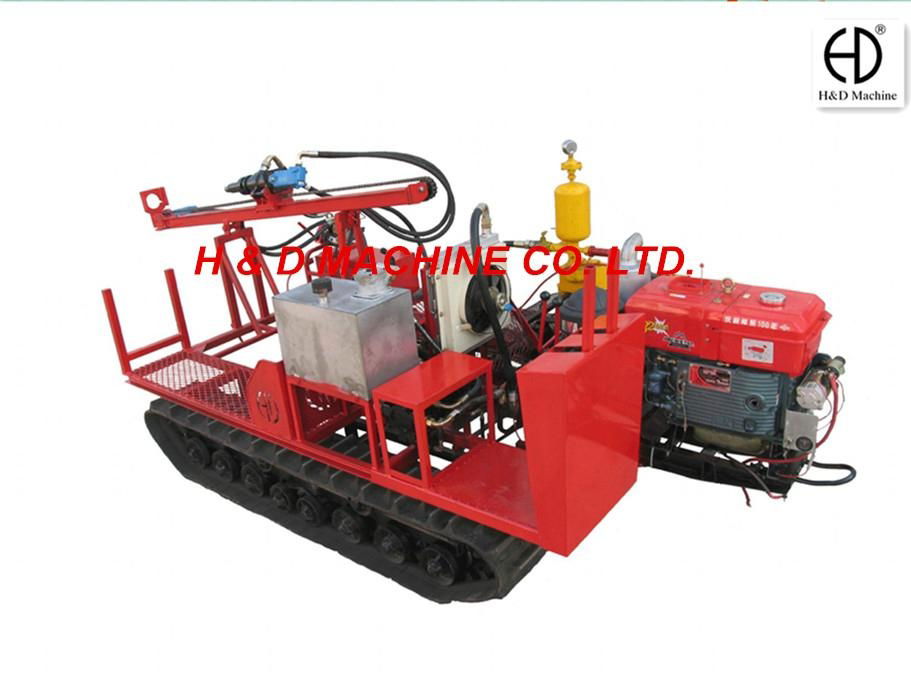 HD-C40 Mechanical Drive Crawler Drilling Rig 1