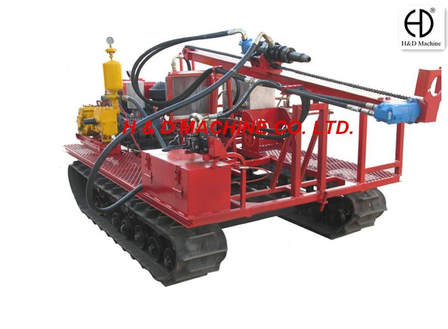 HD-C40 Mechanical Drive Crawler Drilling Rig 2