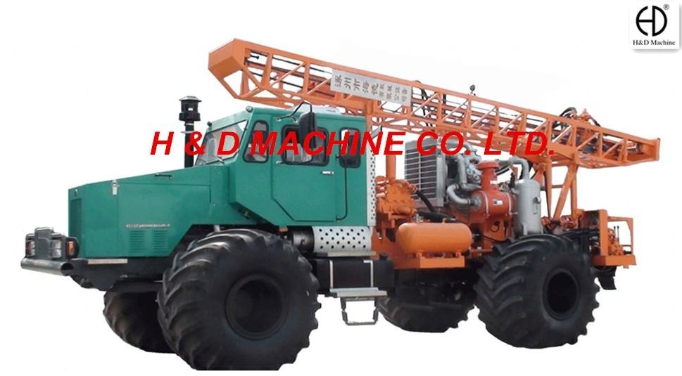 HD-T200 Truck Mounted Drilling Rig 2