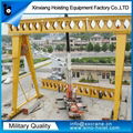 12.5 ton single girder electric hoist gantry crane 4