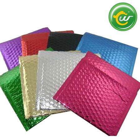 Metallic colored film bubble mailers shock resistant bubble mailers 2