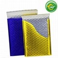 Metallic colored film bubble mailers shock resistant bubble mailers 3