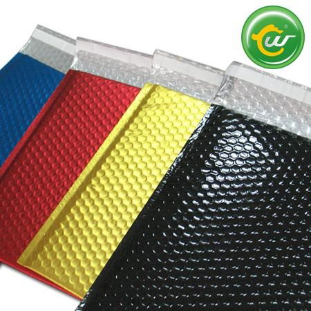 Metallic colored film bubble mailers shock resistant bubble mailers 4