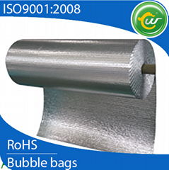 fire proof aluminum foil roll with full bubble inside