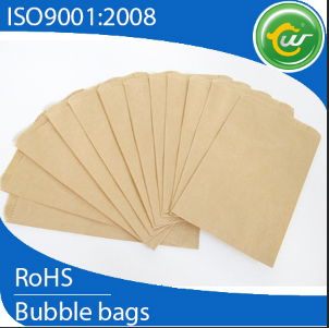 Recyclable brown kraft bubble padded envelopes