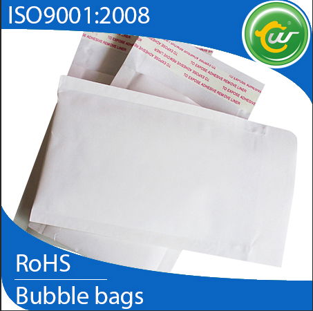 White Kraft bubble envelope water proof mailers