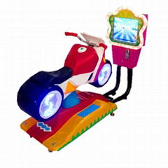 Newest Coin Operated 3D video swing machine motorcycle kiddie ride machine 