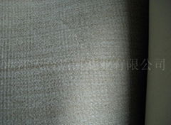 Non-alkali bulk yarn coated glass fiber filter cloth
