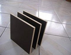 9mm black film faced plywood with flat surface