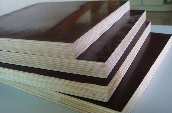 9mm black film faced plywood with flat surface 4