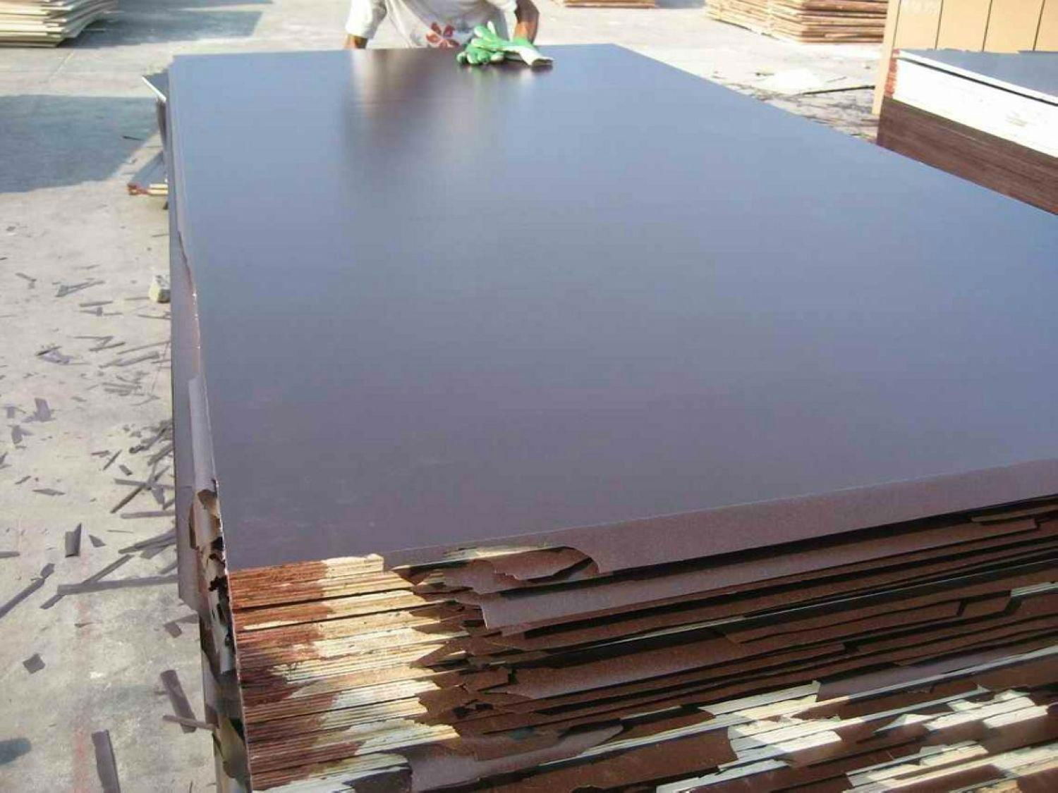 18mm high strength concrete formwork film faced plywood 4