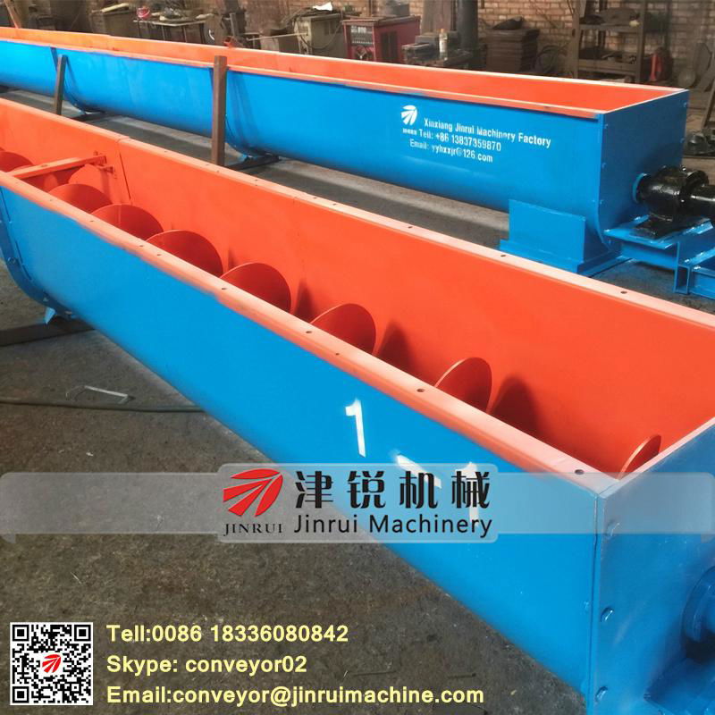 Carbon Steel Sand Screw Feeding Conveyor 4