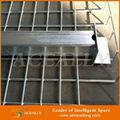 Warehouse Pallet Rack Steel Wire Mesh Decking With F Support