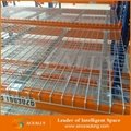 Supermarket Storage Steel Wire Decking For Stacking Pallet Rack