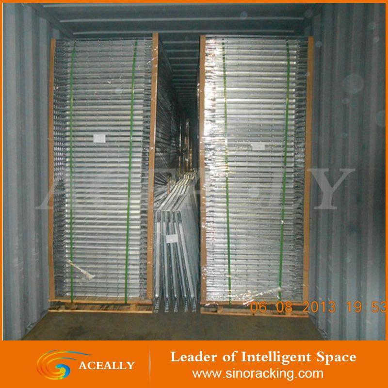 Industrial warehouse use pallet rack wire mesh decking from ACEALLY 5