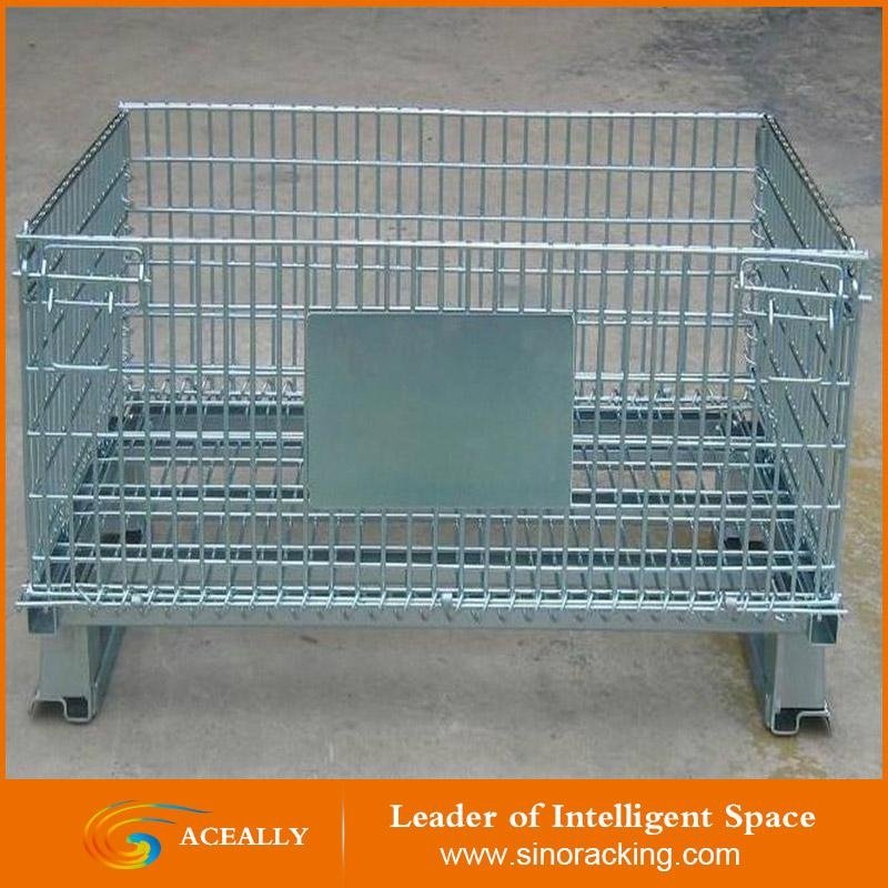 Cheap Welded Wire Mesh Cage for Sale Steel Storage Mesh Container Packaging Box 2