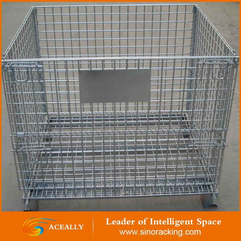 Cheap Welded Wire Mesh Cage for Sale Steel Storage Mesh Container Packaging Box 3