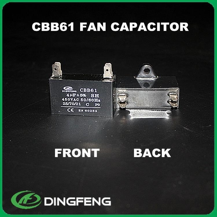 cbb61 capacitor 15uf and ac running film capacitor 4uf 400v