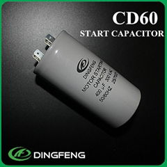 PVC plastic pipe bule cd60a ac motor capacitor